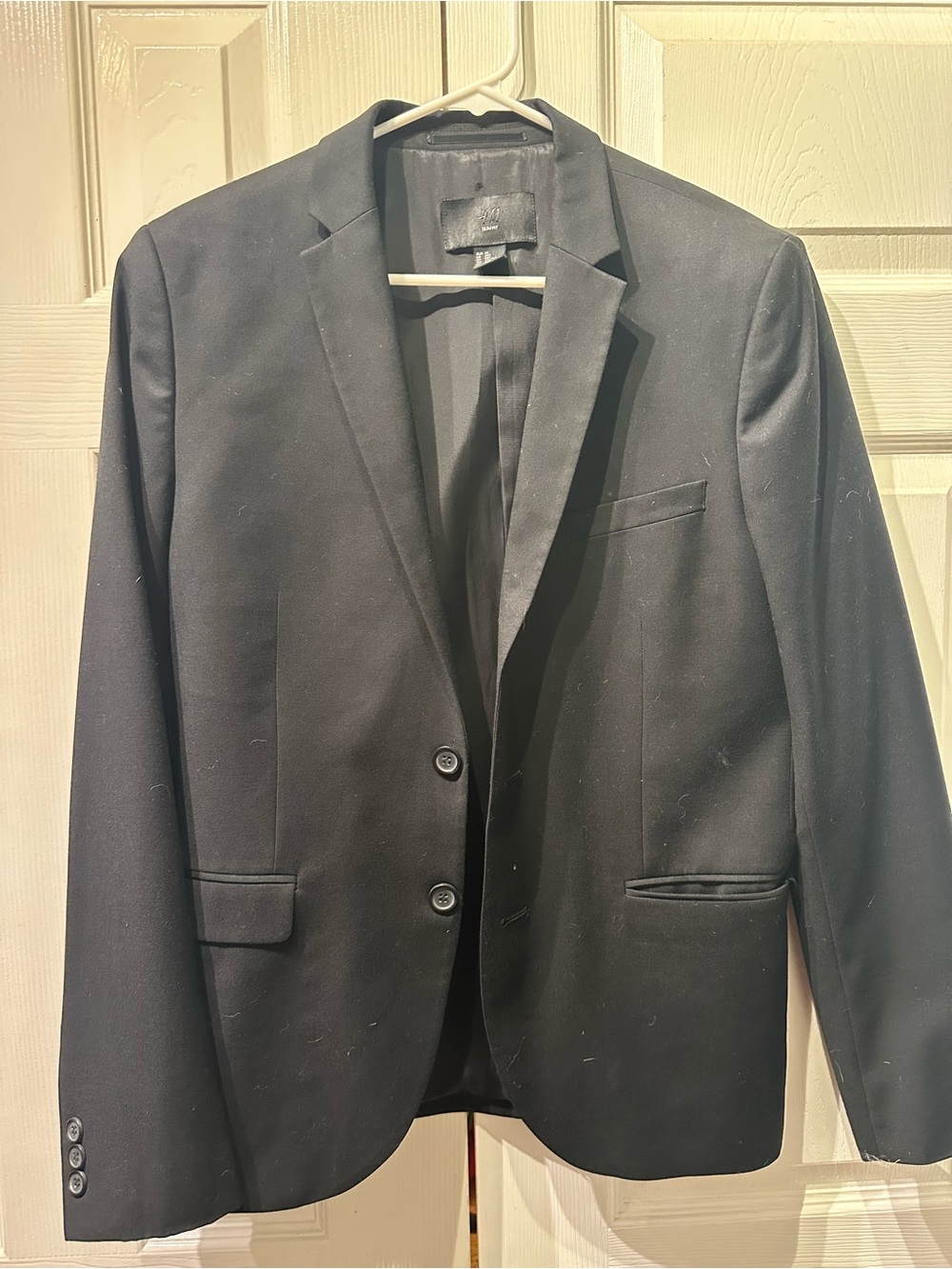 H&M Men's Black Two-Button Blazer